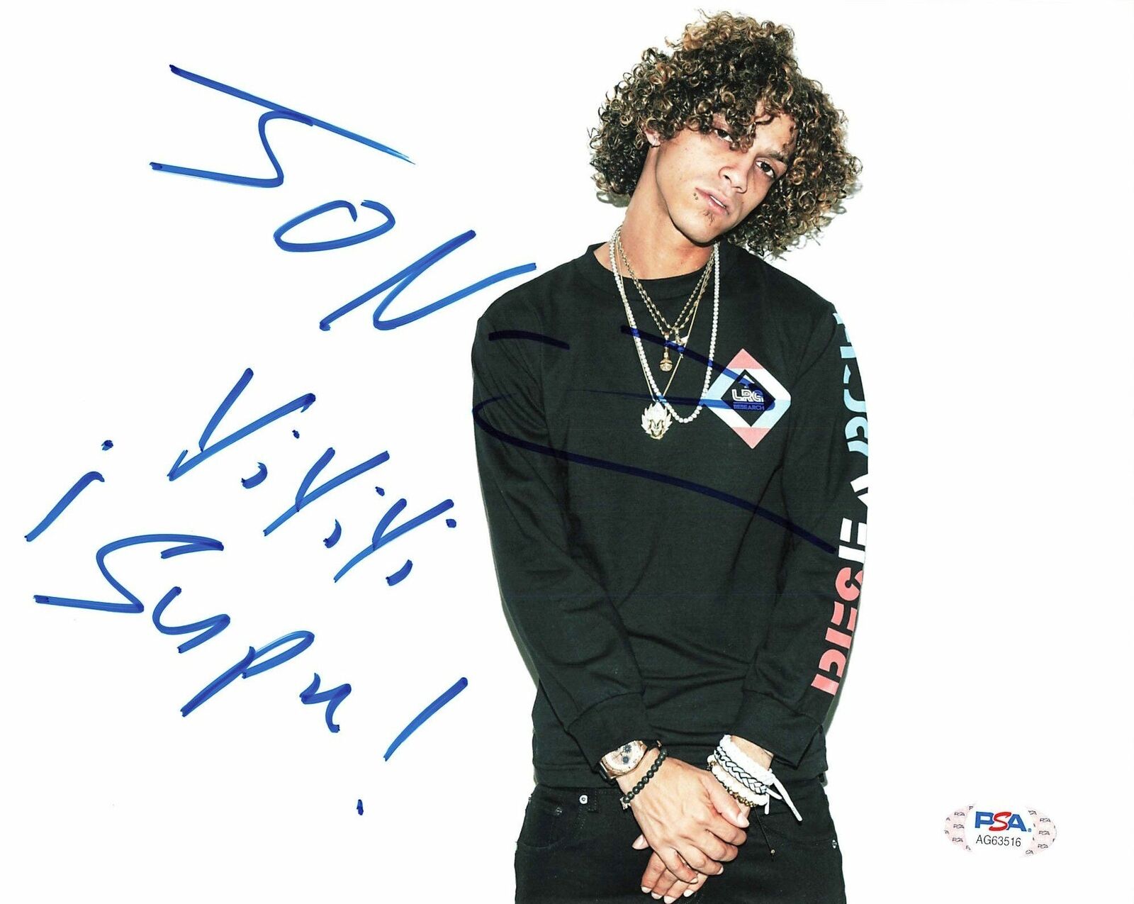 Jon-Z signed 8x10 Photo Poster painting PSA/DNA Autographed