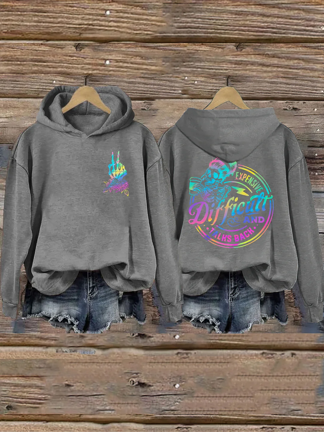 Expensive Difficult And Talks Back Hoodie