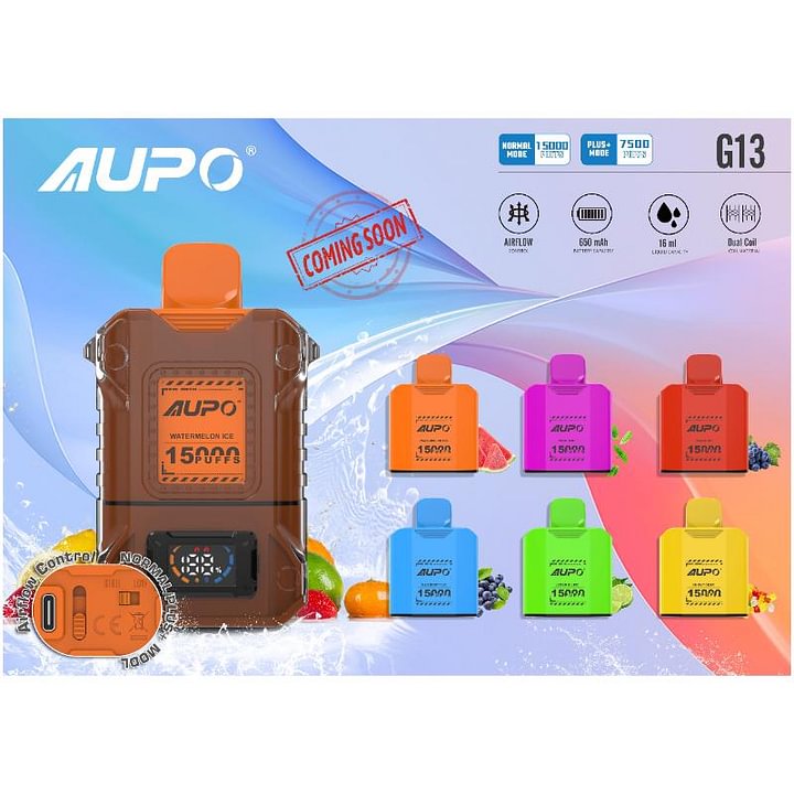 AUPO G13 15000 Puffs Disposable Vape Wholesale