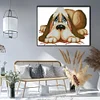 Dog- 9CT Partial Beaded Cross Stitch Kit(39x32cm)