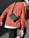 Fashion Brand Small Square Bag Men's Niche High-end Backpack