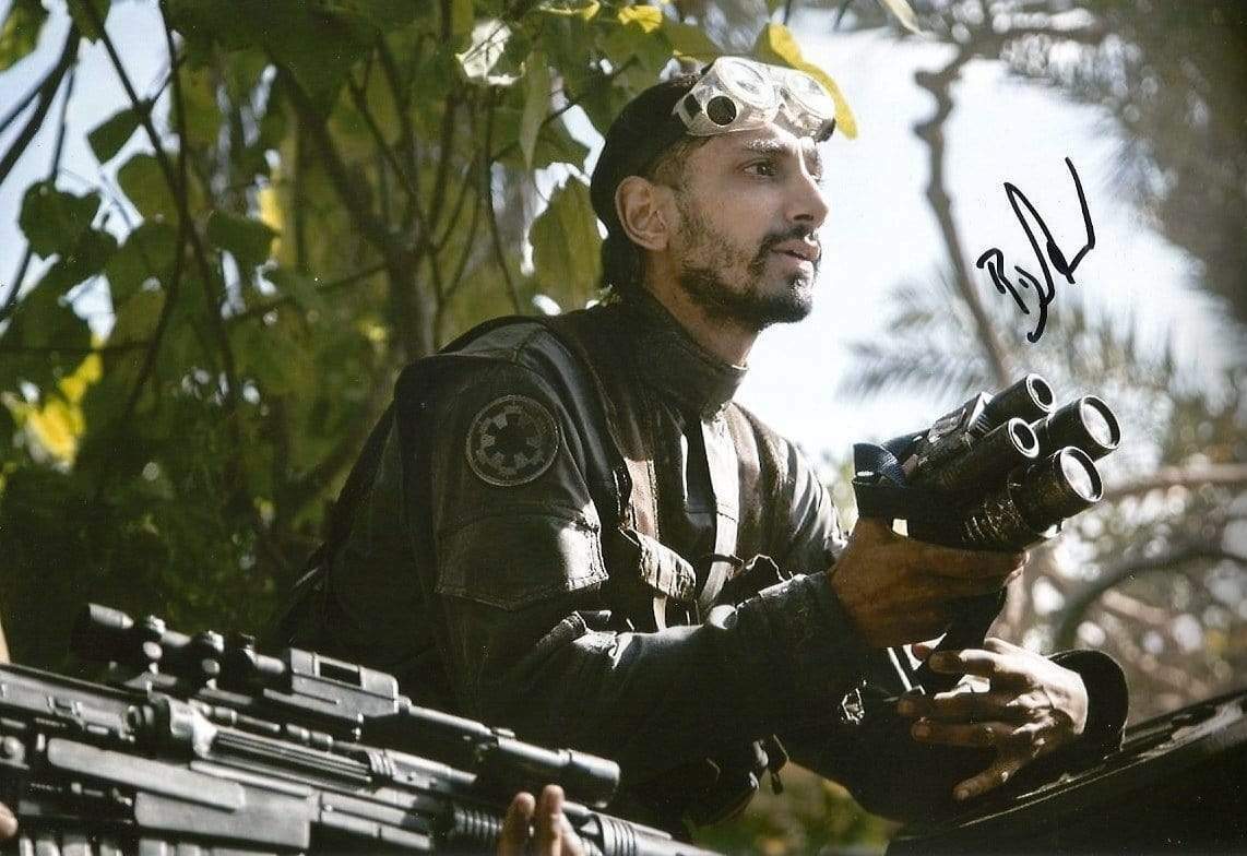 Riz Ahmed ACTOR STAR WARS ROGUE ONE autograph, In-Person signed Photo Poster painting