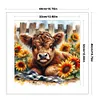 (Multi-Style) Highland Cattle-11CT Stamped Cross Stitch 40*40cm/15.75*15.75in