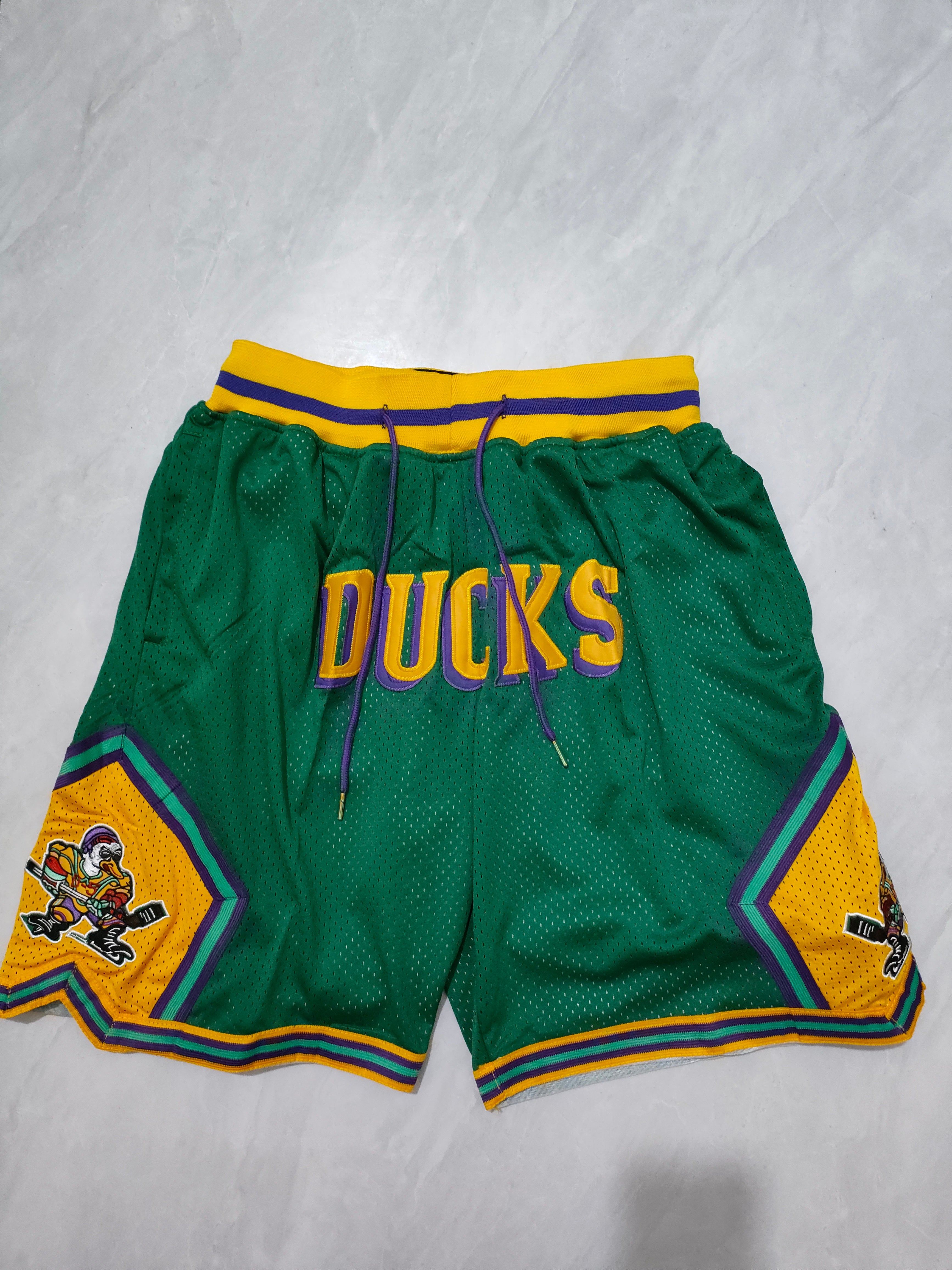 Anaheim Ducks Ducks Green Pocket Pants mysite