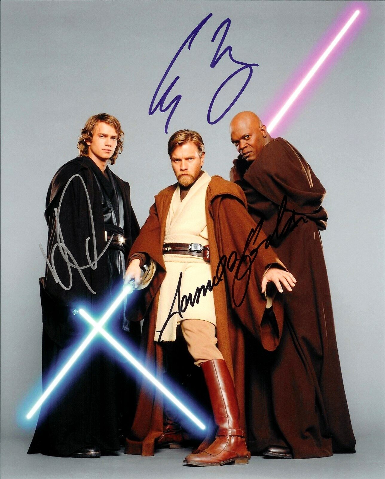 STAR WARS - CAST Signed Autographed 8x10 Reprint Photo Poster painting #3 !!