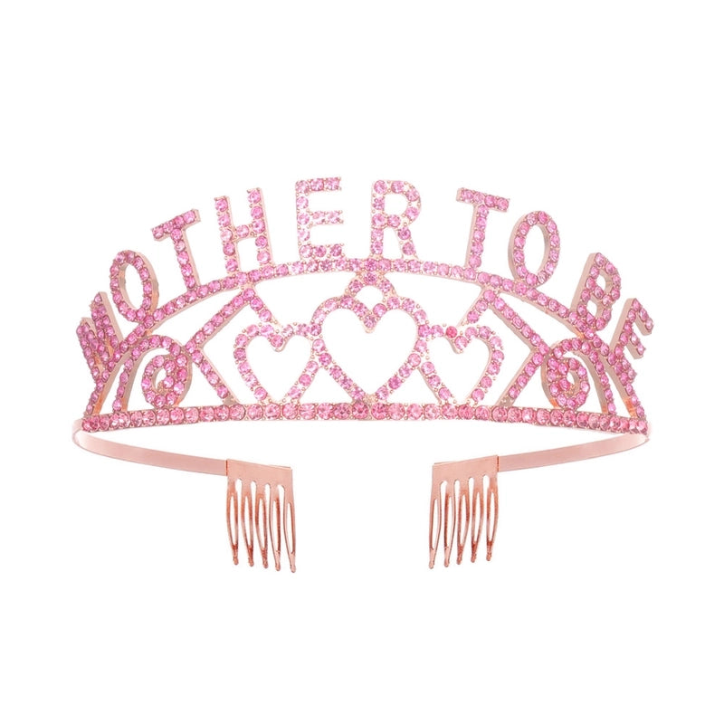 Women’s Elegant Crown Alloy Inlay Rhinestones Crown