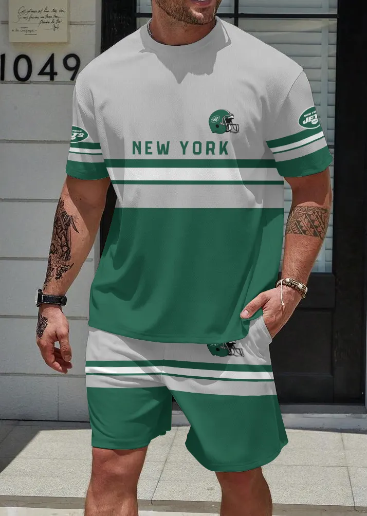 New York Jets Limited Edition Top And Shorts Two-Piece Suits