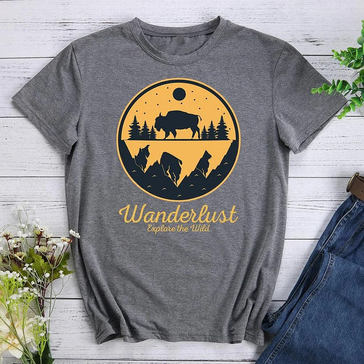 Wanderlust Explore The Wild T-Shirt-610671-Annaletters