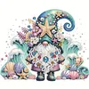 Sea Goblin Special Shaped 5D DIY Partial Drill Diamonds Dots Gem Art Kits 11.81 X11.81inch Diamond Dots Paintings Diamonds Paintings Gem Art for Adults Beginners Home Decor