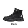 Men's outdoor swivel buckle work shoes