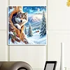 Diamond Painting - Full Round Drill - Wolf(Canvas|40*40cm)