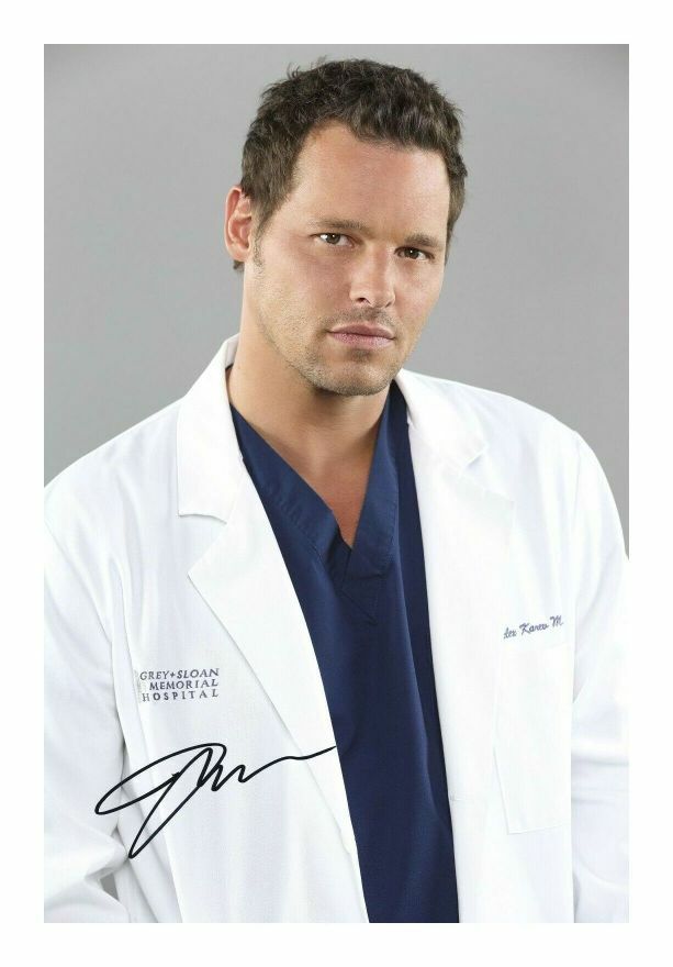 JUSTIN CHAMBERS - GREY'S ANATOMY AUTOGRAPH SIGNED PP Photo Poster painting POSTER