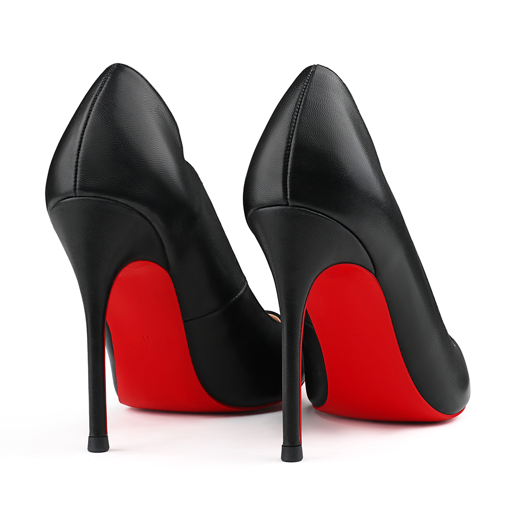 120mm Women's Red Bottom High Heels for Party Wedding Matte Pumps-MERUMOTE