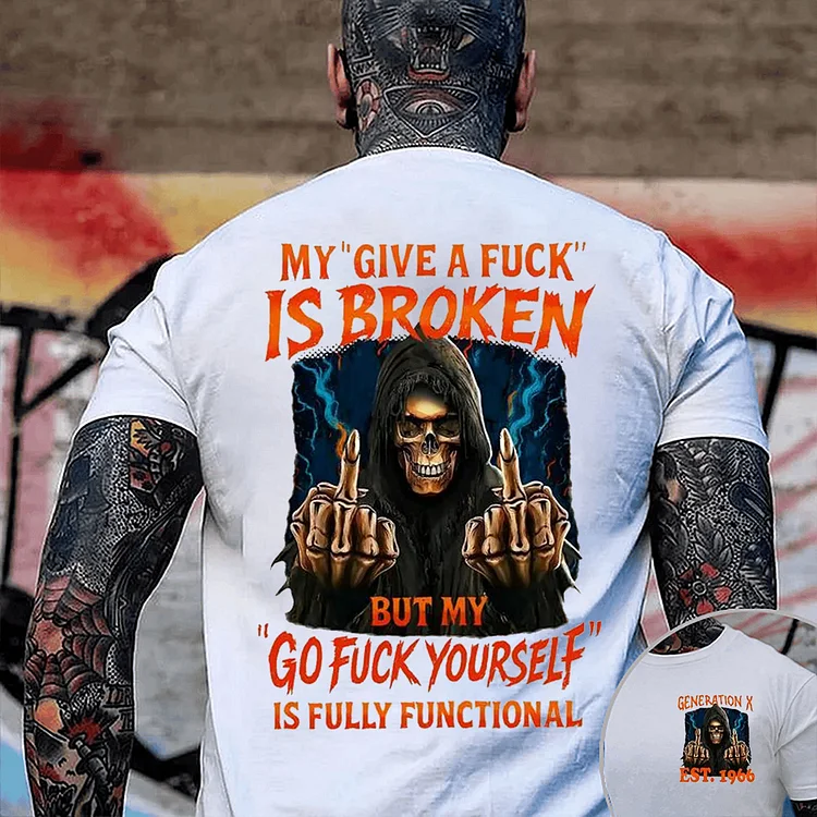 Generation X Custom Year Badass Generation Graphic T-shirt, Gen X Sweatshirt, Hoodie