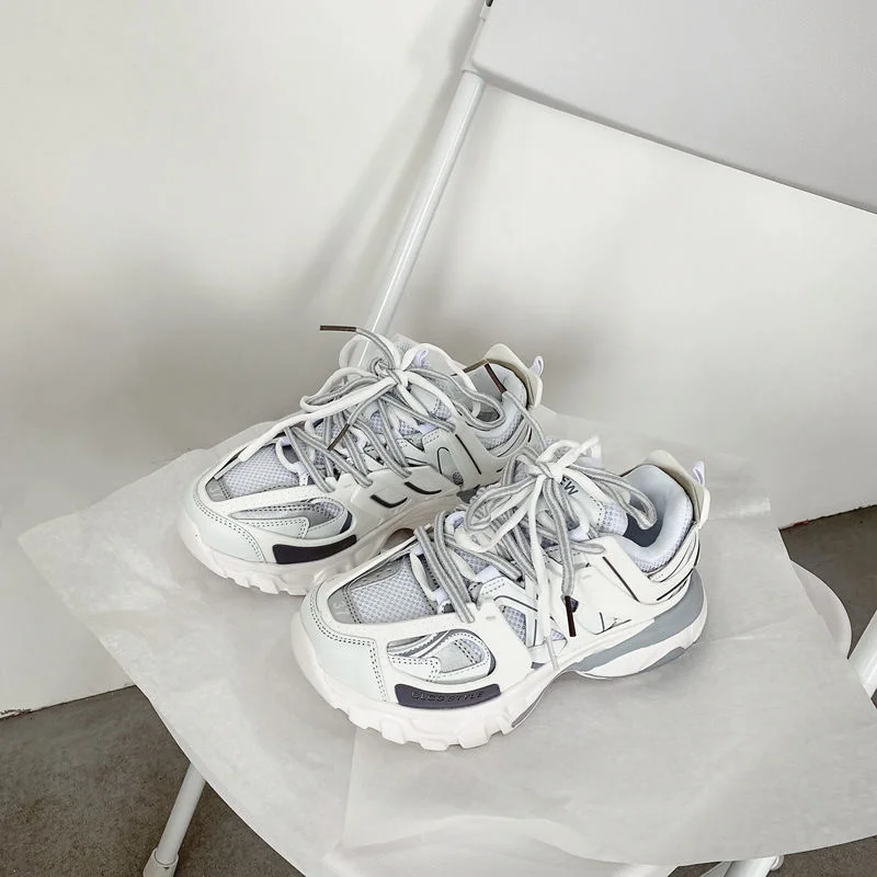 Yyvonne Designer Classic Women's Vulcanize Shoes Retro Platform Casual Sneakers Women Leisure Jogging Shoes Fashion Vulcanized Sneaker