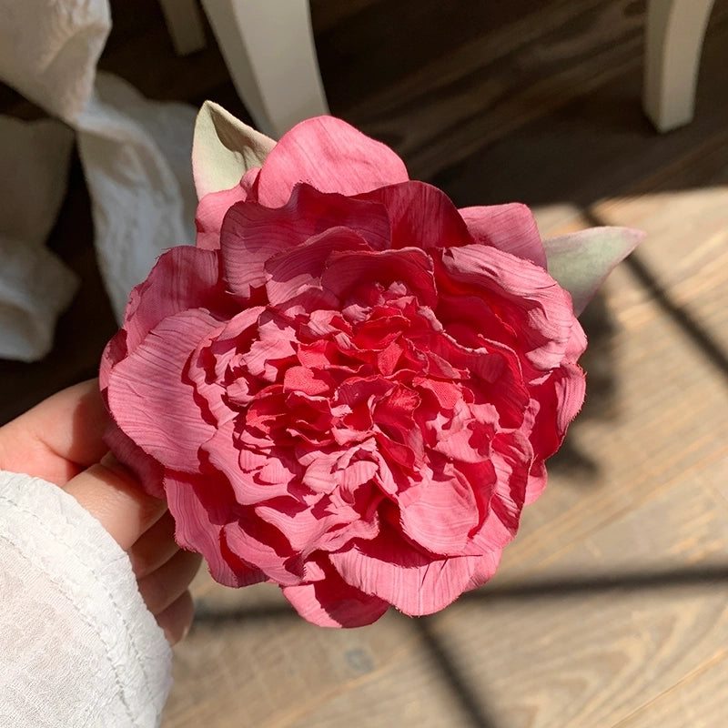 Women’s Cute Vacation Flower Plastic Hair Clip