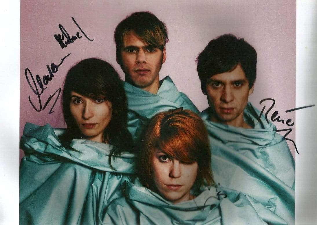 Velojet TOP ROCK autographs, In-Person signed Photo Poster painting