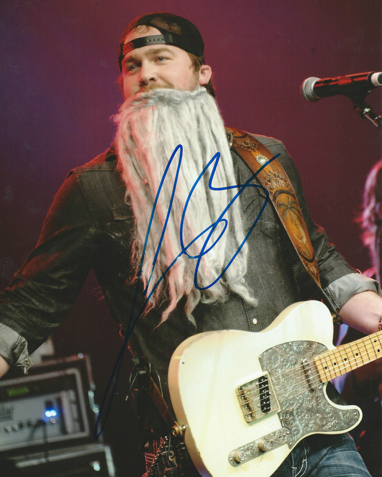 **GFA Love Like Crazy *LEE BRICE* Signed 8x10 Photo Poster painting L3 PROOF COA**