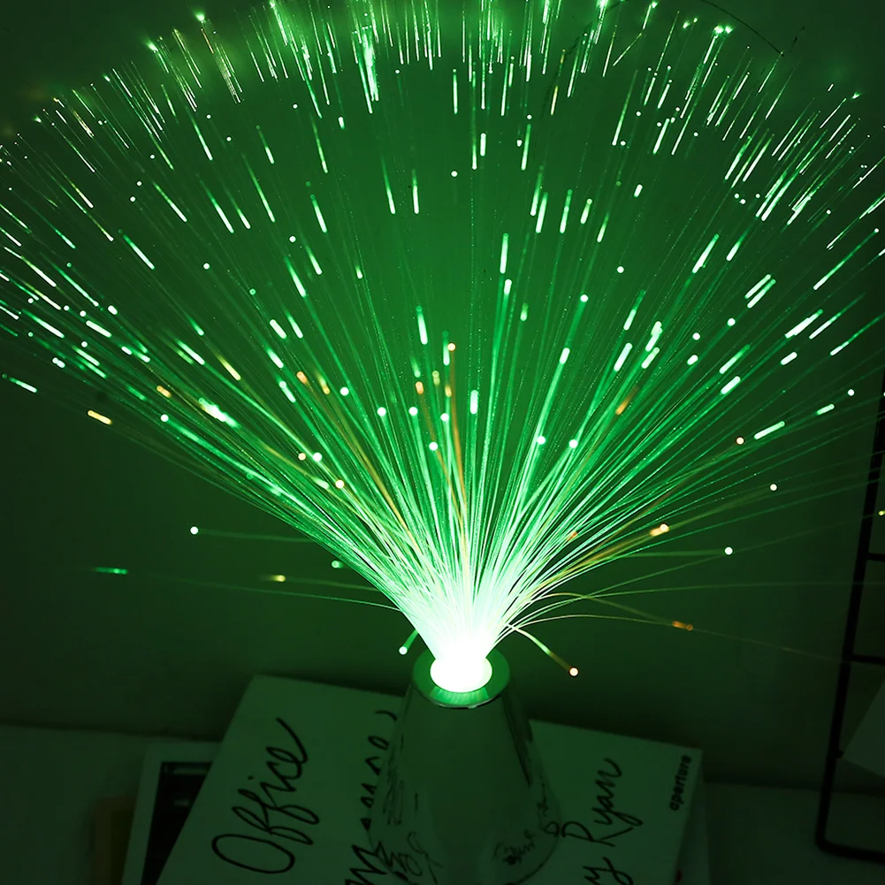 Colorful LED Optic Fiber Light Festival Party Decor Atmosphere Night Lamp
