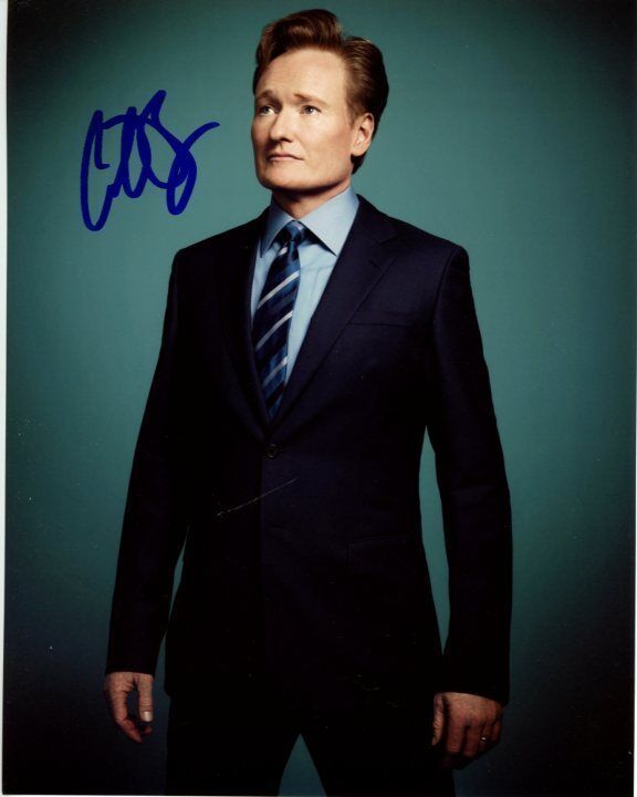 CONAN O'BRIEN signed autographed 8x10 Photo Poster painting