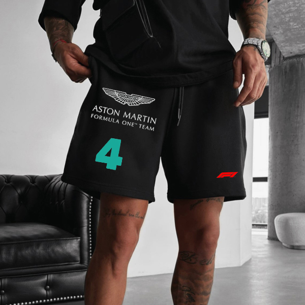  Formula One Team Inspired Shorts for Men - Perfect for Sports Fans and Casual Wear