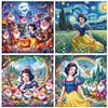 (Multi-Style) Snow White-14CT Stamped Cross Stitch 40*40cm/15.75*15.75in tapestrymarket