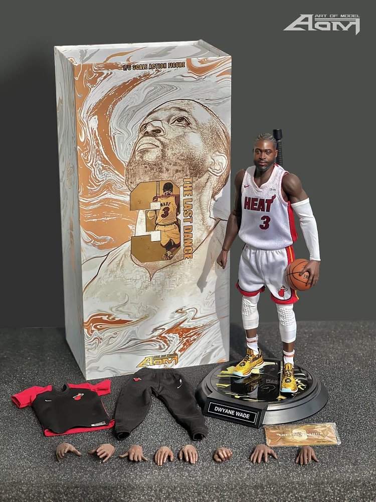 PRE-ORDER AOM TOYS Studio NBA Dwyane Wade 1/6 Statue(GK)