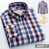 Cotton business plaid shirt