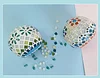 DIY Glass Mosaic Tiles Crafts Kits Handmade Multifuntional Alarm Clock Home Decor Gifts