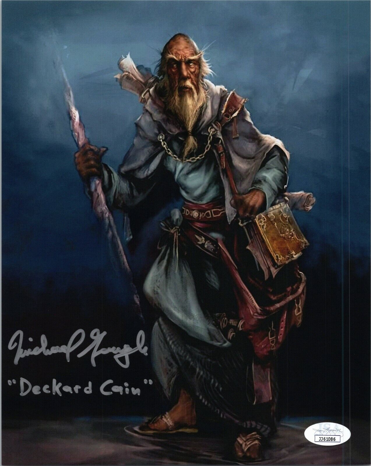 MICHAEL GOUGH Authentic Hand-Signed DIABLO - Deckard Cain