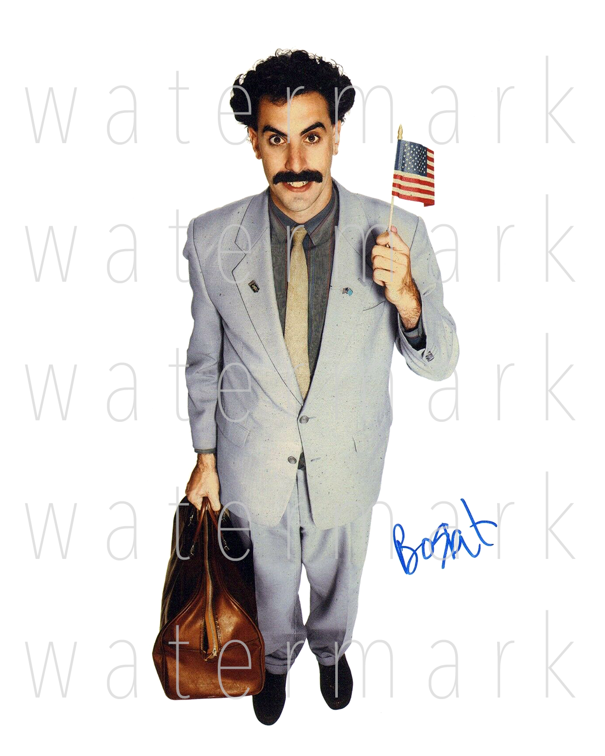 Borat Sacha Baron Cohen signed 8x10 print Photo Poster painting poster autograph RP