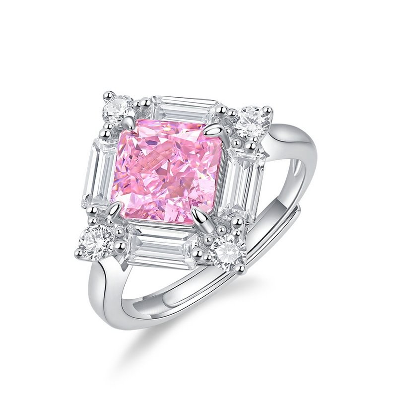 Lab-Grown Diamonds 3.8ct.  Adjustable Rings