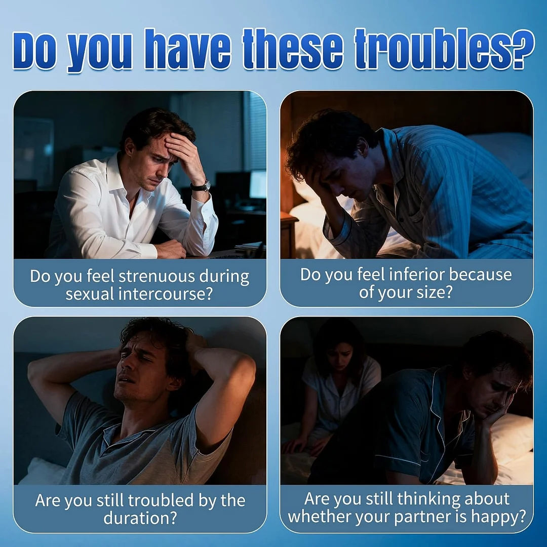 3 Size Stretchy Silicone Cock Ring Set For Men | Delay Training Rings With Case For Longer-lasting Performance