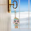 (Multistyle) 4 Pièces/5 Pièces/6 Pièces Dessin Animé Diamant Peinture Porte-Clés