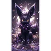 Pokemon Eevee - runder Bohrer Diamond Painting - 30*55cm