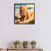 Cat-Paint by Numbers Acrylic Painting 40*40CM