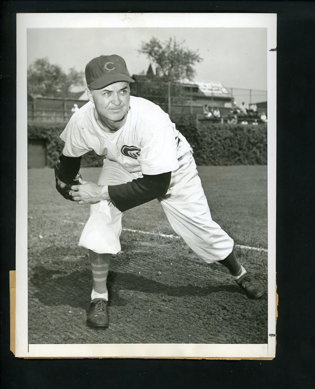 Ray Prim 1945 World Series Press Photo Poster painting Chicago Cubs