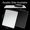 Desktop Aluminum Alloy Metal Mouse Pad Double-Sided Aluminum Anti-Slip Pad Desk Pad Suitable for Gaming and Office
