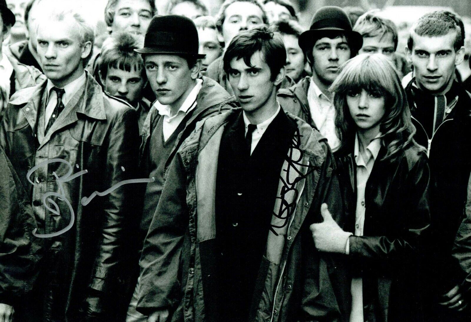 Phil DANIELS & Leslie ASH SIGNED Autograph QUADROPHENIA 12 x 8 Photo Poster painting 3 AFTAL COA