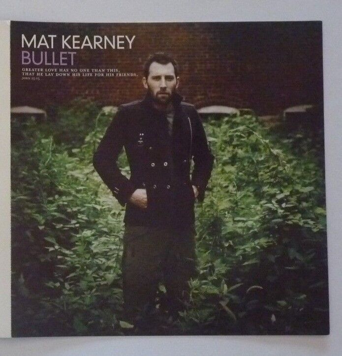 Mat Kearney Bullet LP Record Photo Poster painting Flat 12x12 Poster