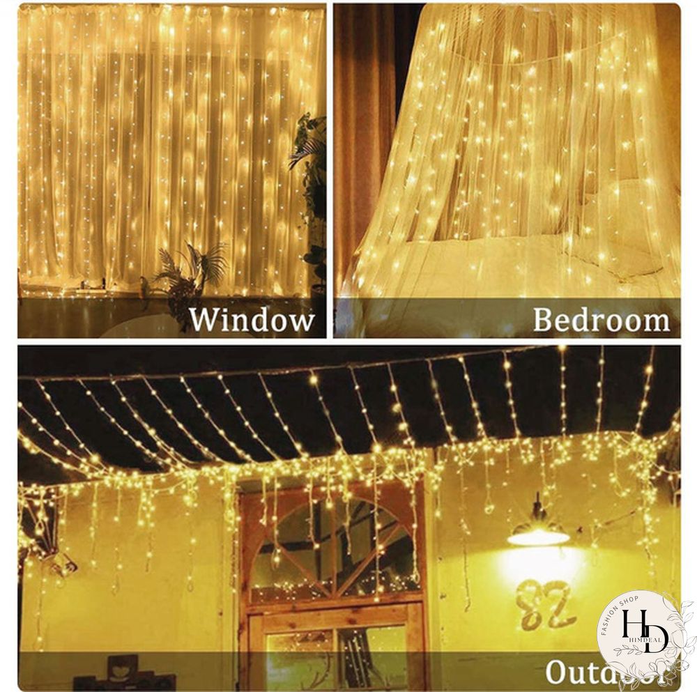 Upgrade Fairy Light Strings Christmas Wedding Party Decor Curtain String Light