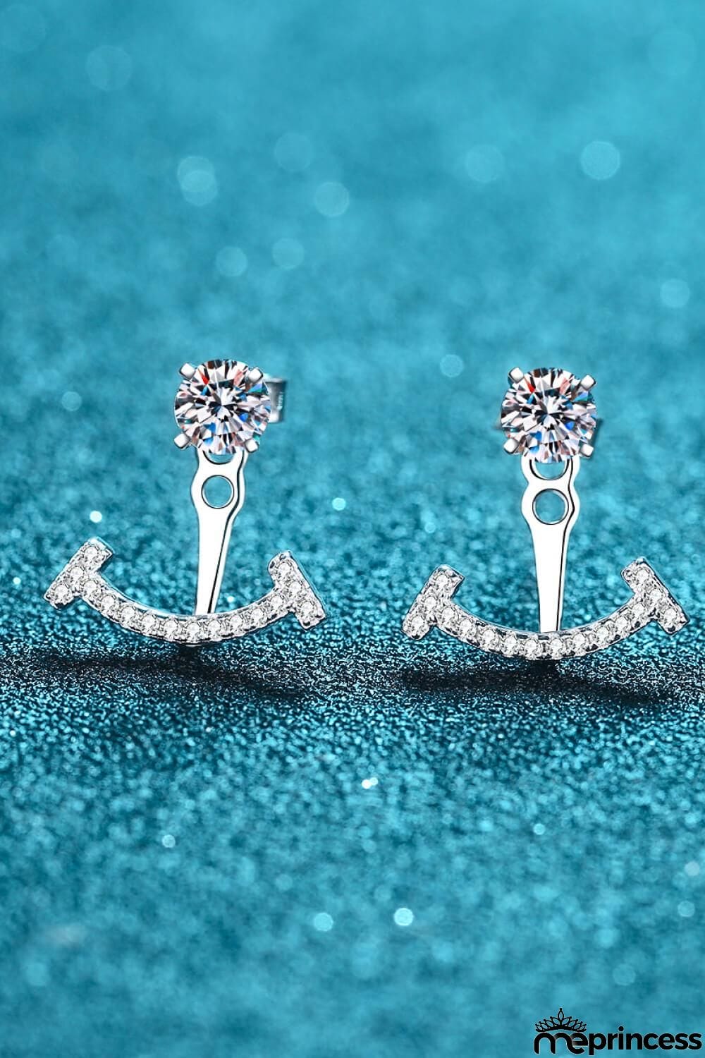 Two Ways To Wear Moissanite Earrings