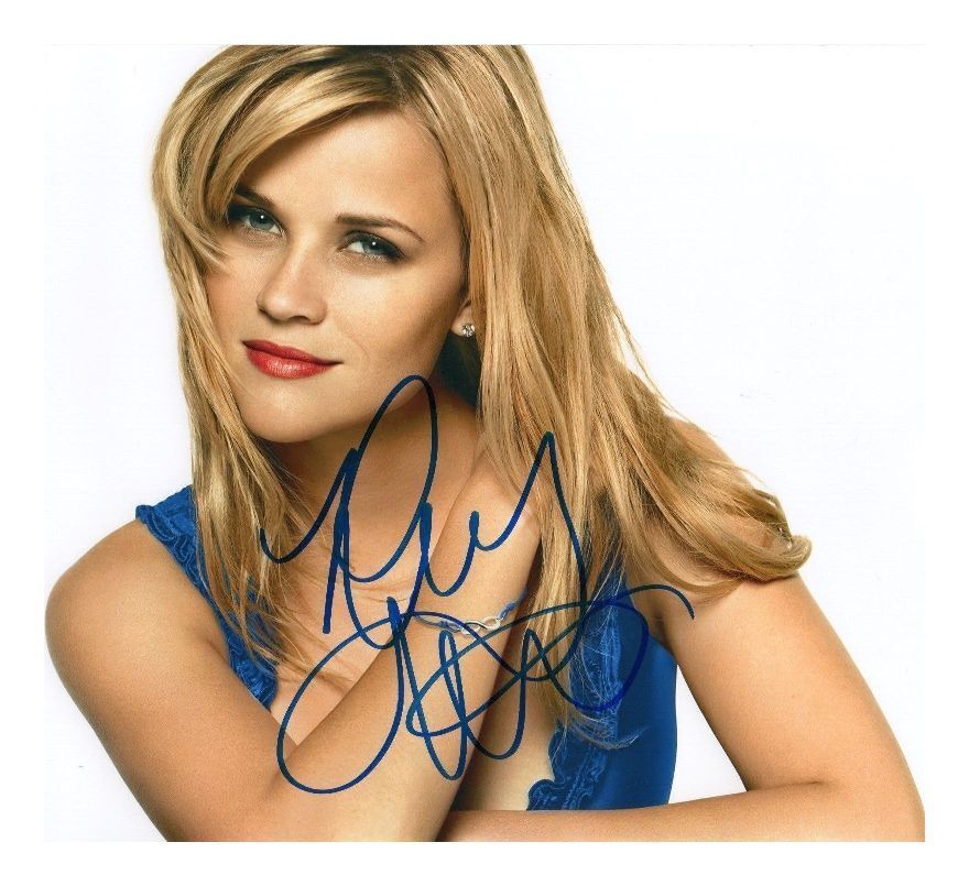 REESE WITHERSPOON AUTOGRAPHED SIGNED A4 PP POSTER Photo Poster painting PRINT