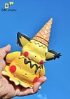 Big & Small Scale Ice Cream Pichu & Pikachu - Pokemon Resin Statue - DM Studios