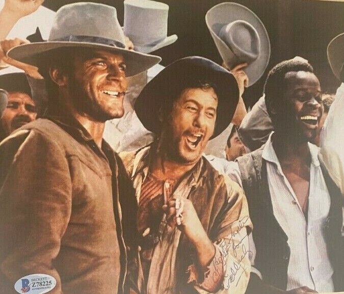 Eli Wallach signed autographed 8x10 Photo Poster painting Clint Eastwood Tuco Beckett COA