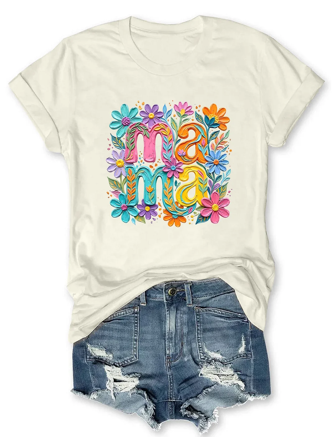 Floral Mama T-shirt