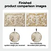 DIY Pearl Painting Gorgeous Haima for Home Wall Decor with Frame(20x30cm)
