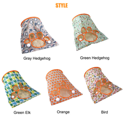Aiitle Squeaky Self Interactive Cat Tunnel