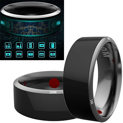 スマートリング  NFC向け新テクノロジー 充電不要・高防水  IC／ID／NFC