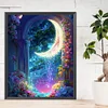 Fantasy Moon - Round AB Drills Diamond Painting(55*45cm)
